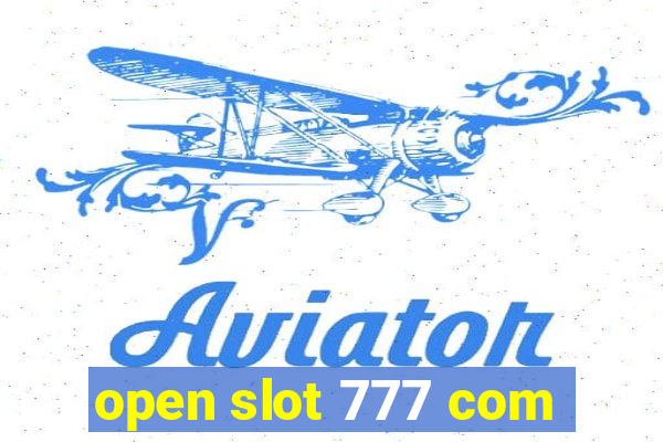 open slot 777 com