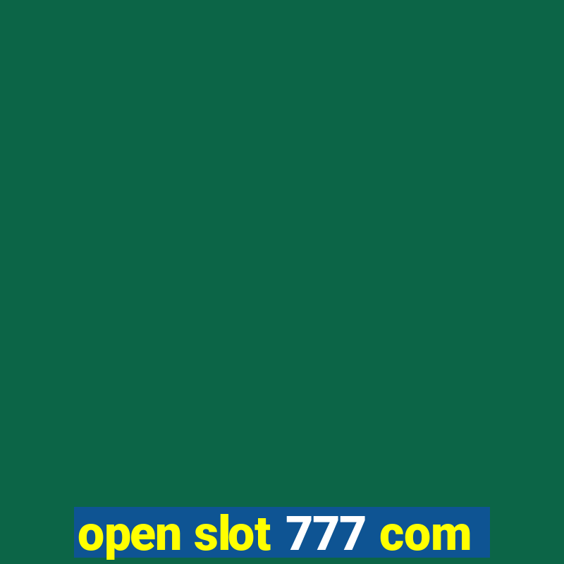 open slot 777 com