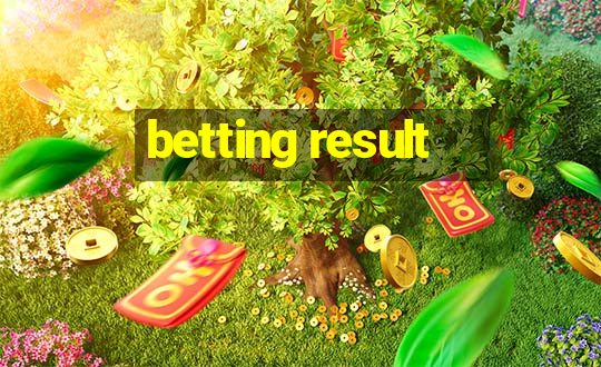 betting result