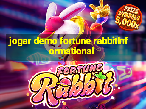 jogar demo fortune rabbitInformational