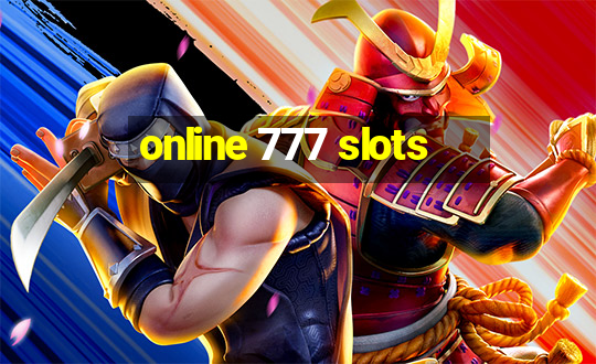 online 777 slots