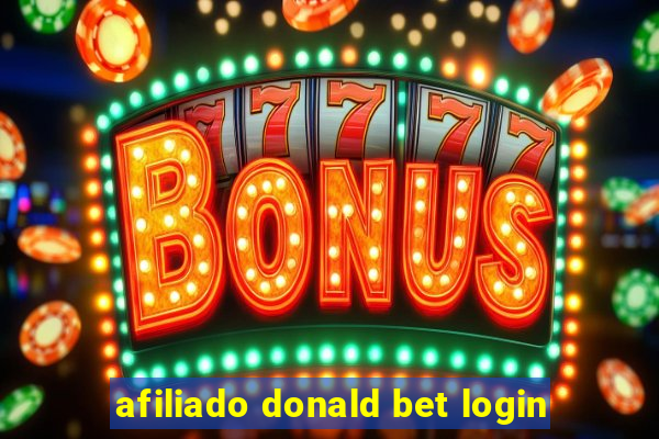 afiliado donald bet login