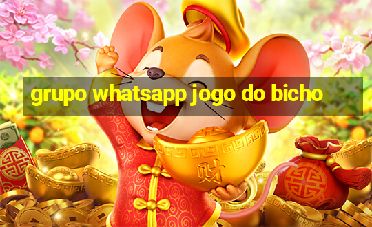 grupo whatsapp jogo do bicho