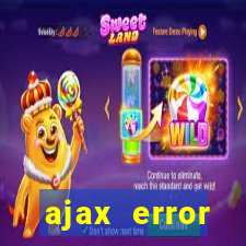 ajax error wordpress revolution slider