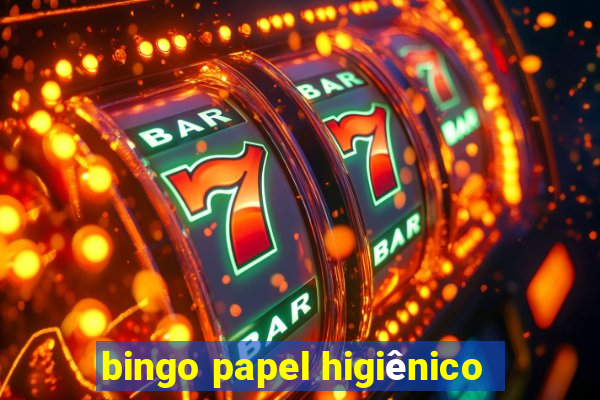 bingo papel higiênico