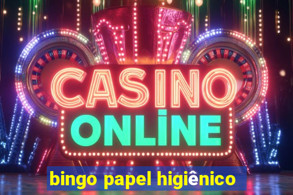 bingo papel higiênico