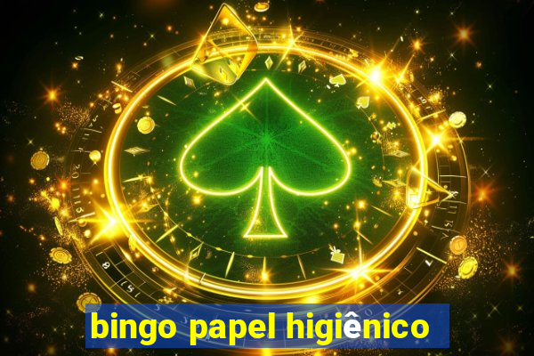 bingo papel higiênico