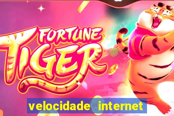 velocidade internet para jogar online