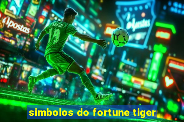 simbolos do fortune tiger