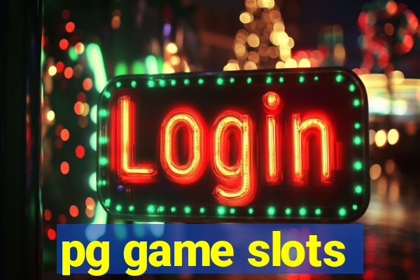 pg game slots