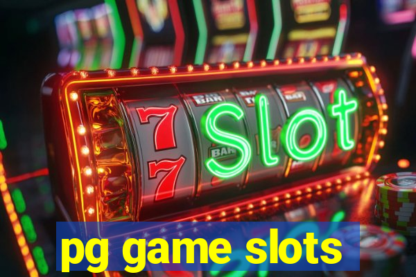 pg game slots