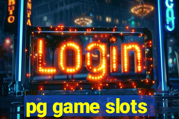 pg game slots