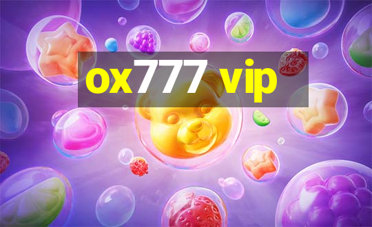 ox777 vip