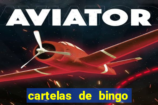 cartelas de bingo para chá de bebê