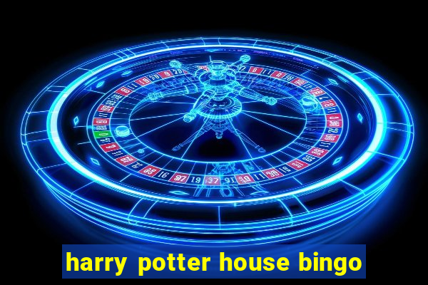 harry potter house bingo