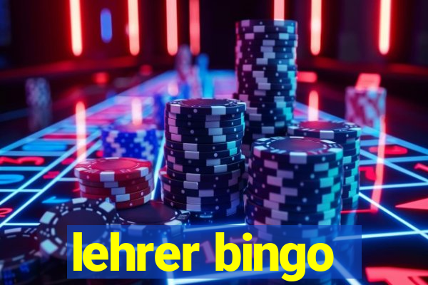 lehrer bingo