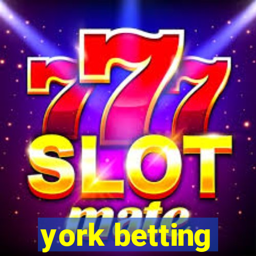 york betting