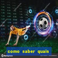 como saber quais jogos est?o pagando