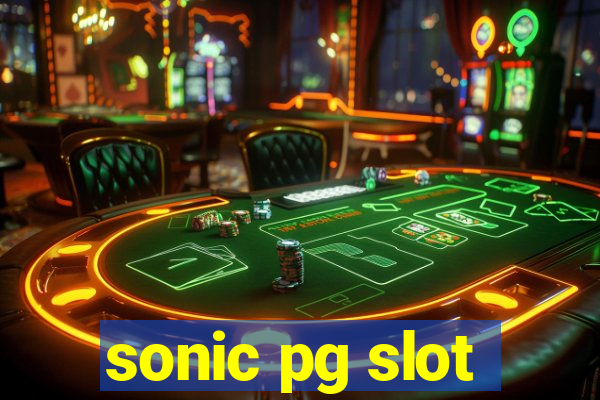 sonic pg slot