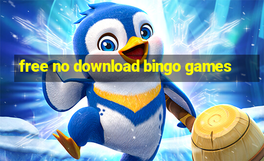 free no download bingo games