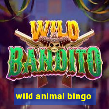 wild animal bingo