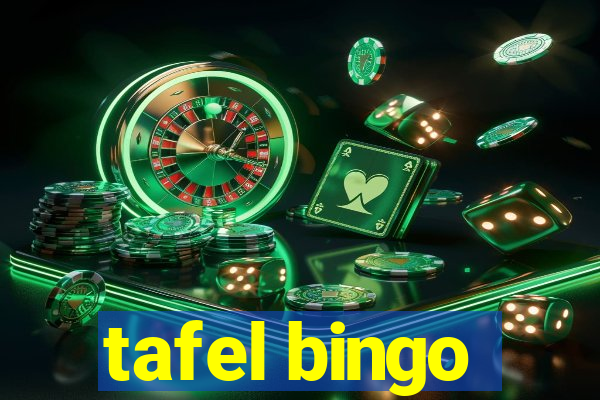 tafel bingo