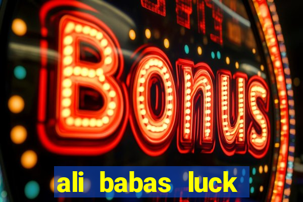 ali babas luck megaways slot online