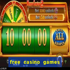 free casino games slot games