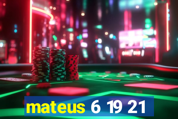 mateus 6 19 21