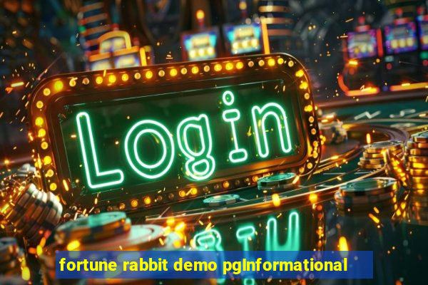 fortune rabbit demo pgInformational