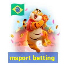 msport betting