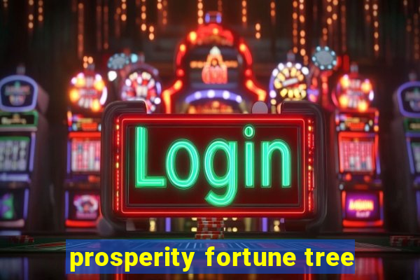 prosperity fortune tree