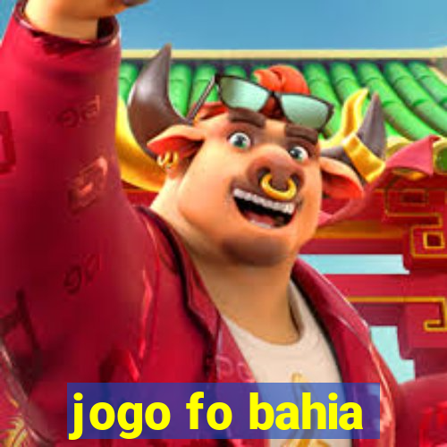 jogo fo bahia