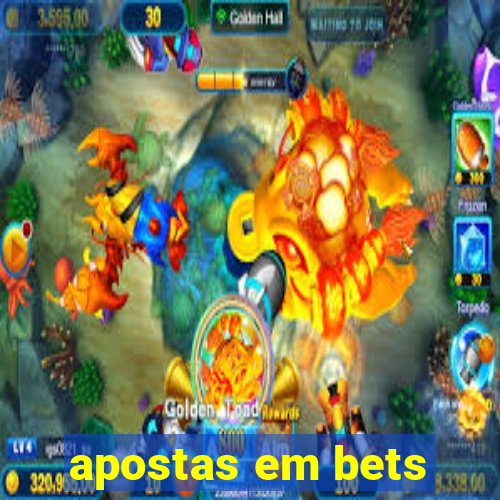 apostas em bets