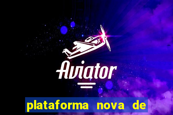 plataforma nova de 3 reais