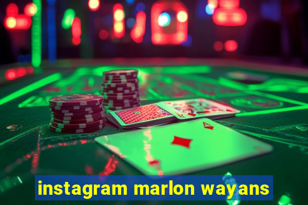 instagram marlon wayans