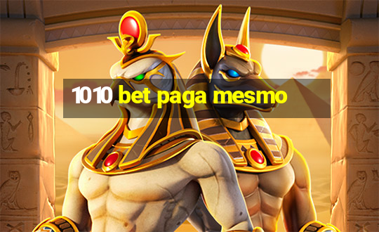 1010 bet paga mesmo