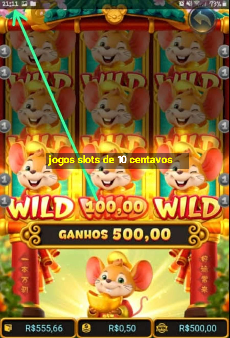 jogos slots de 10 centavos