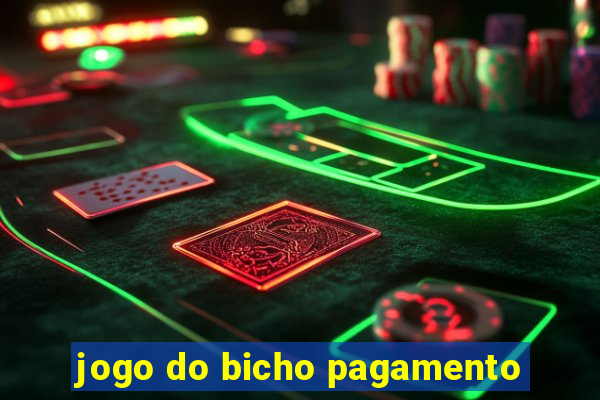 jogo do bicho pagamento