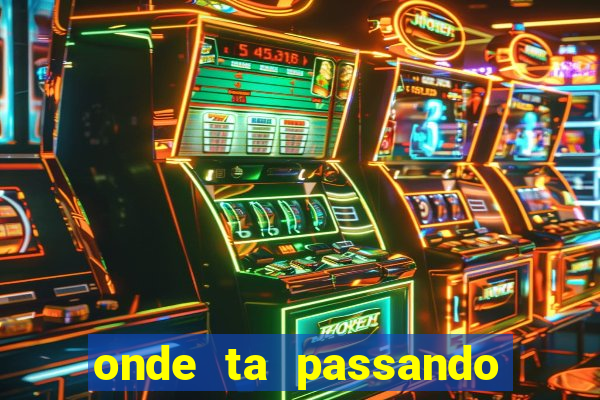 onde ta passando jogo do remo