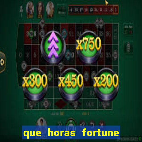 que horas fortune rabbit paga