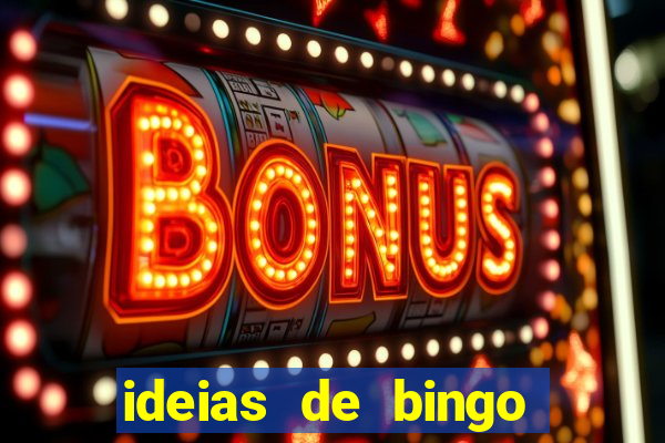 ideias de bingo para o natal