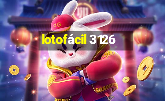 lotofácil 3126