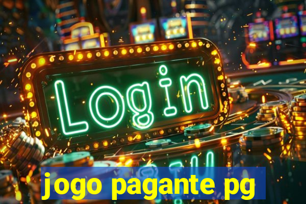 jogo pagante pg