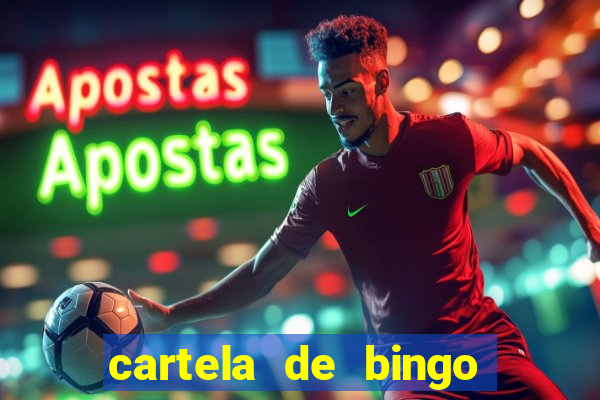 cartela de bingo do alfabeto para imprimir