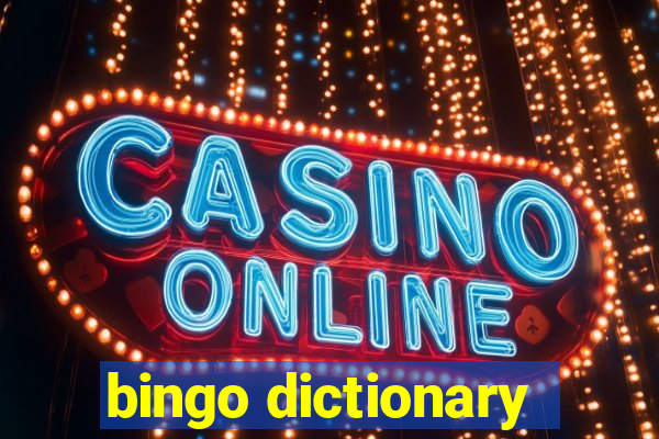 bingo dictionary