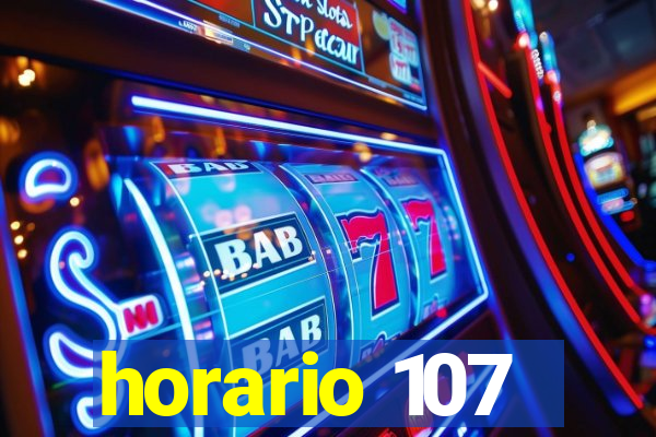 horario 107