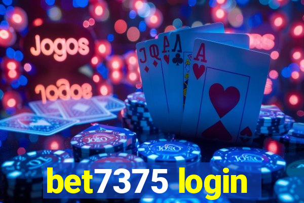 bet7375 login