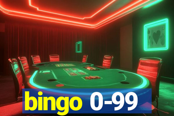 bingo 0-99