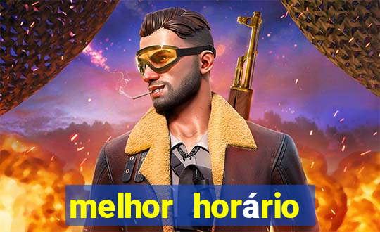 melhor horário para jogar fortune coelho hoje